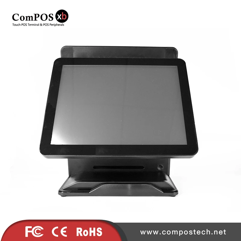15 дюймов двойной чистый экран POS системы pos 1618DP кассовый аппарат все в одном |