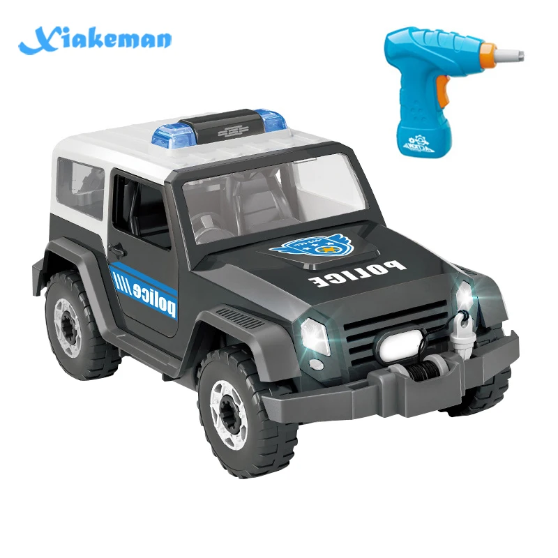 Разберите гоночный автомобиль игрушки строительный набор машина мальчики