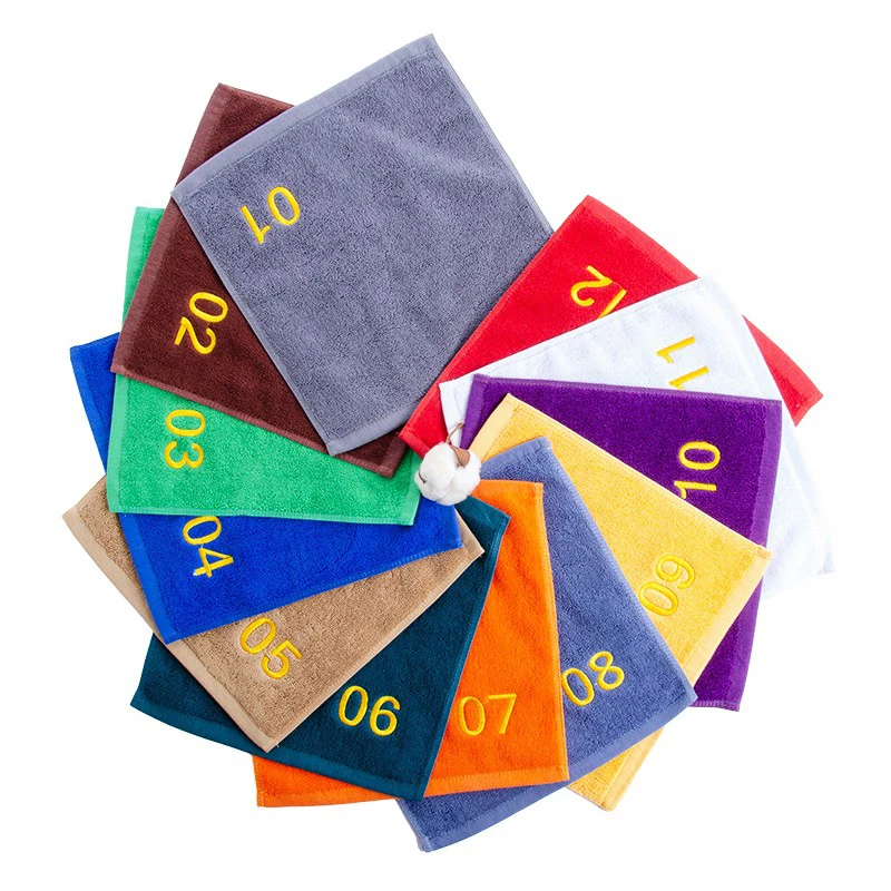 100%cotton Children's Hand Washing Towels Kindergarten Kitchen Furniture Hygiene Free Custom Logo Its Name