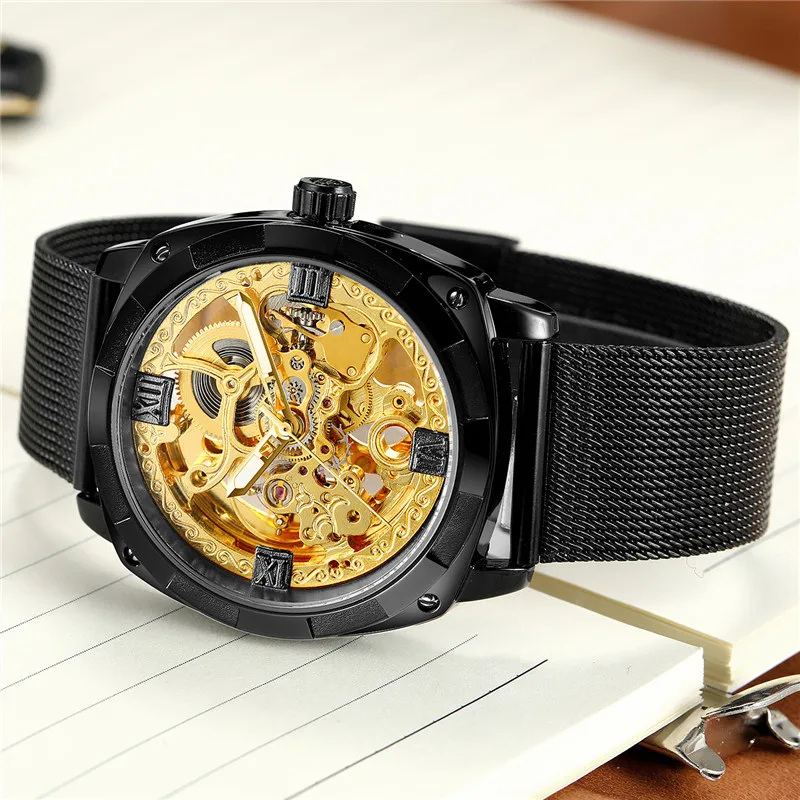 Часы наручные FORSINING Мужские механические автоматические спортивные