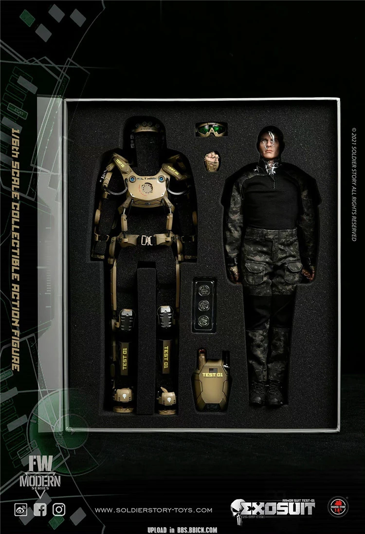Solterstory 1/6 SS-122 индивидуальный экзоскелет бронированный костюм прототип-01