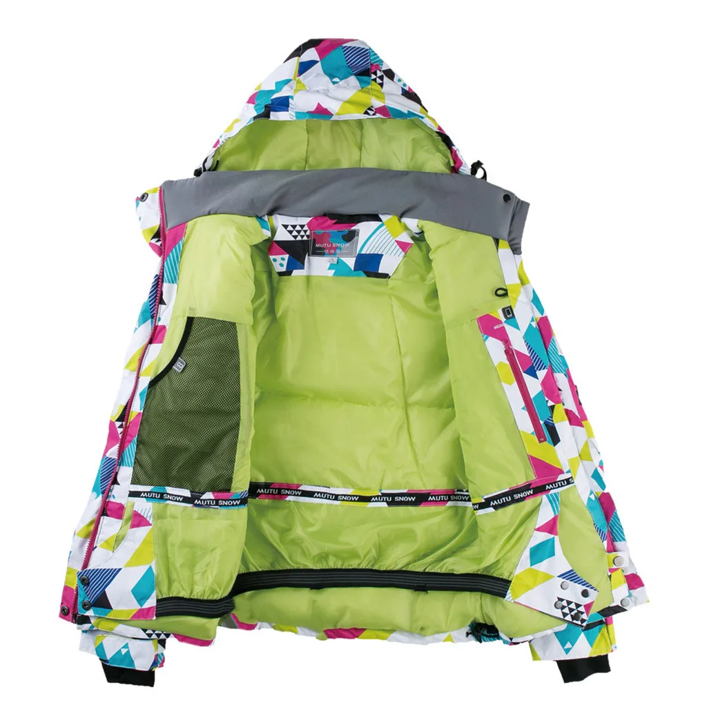 Спортивная куртка для катания на лыжах сноуборде ветрозащитная зимний лыжный