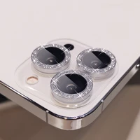 diamond camera lens protector for iphone 13 pro max lens glass metal ring for iphone 13 pro max 13 mini 13pro fashion film cover