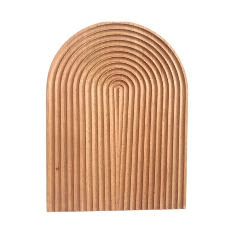 

2021 Water Ripple Bread Dessert Tray Cutting Chopping Board Creative Geometric Design Placement Plate Curved Surface Art Mold