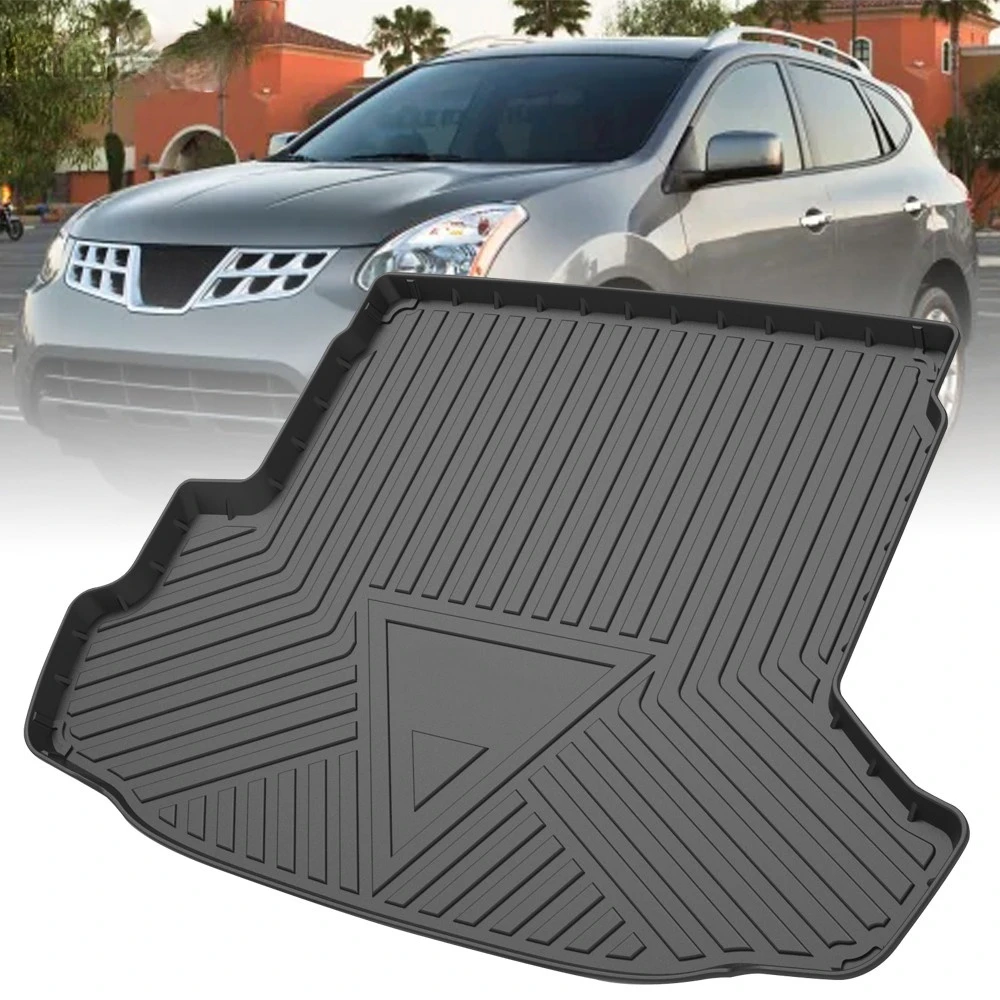 

Коврик для багажника из ТПЭ для Nissan Rogue 2007 2008 2009 2010-2013, автомобильный водонепроницаемый Нескользящий Резиновый 3D подкладка для груза, аксесс...