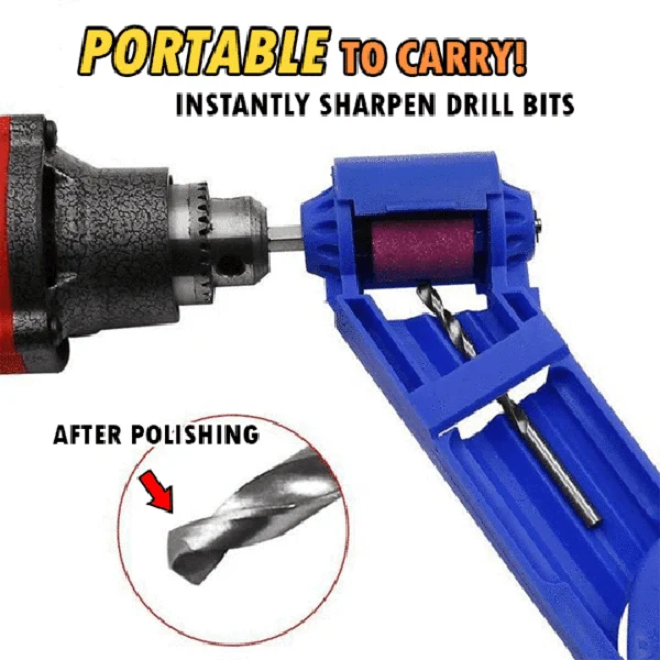 

Instant Drill Bits Handy Sharpener for Sharpen And Polish Drill Bits Portable In Stock