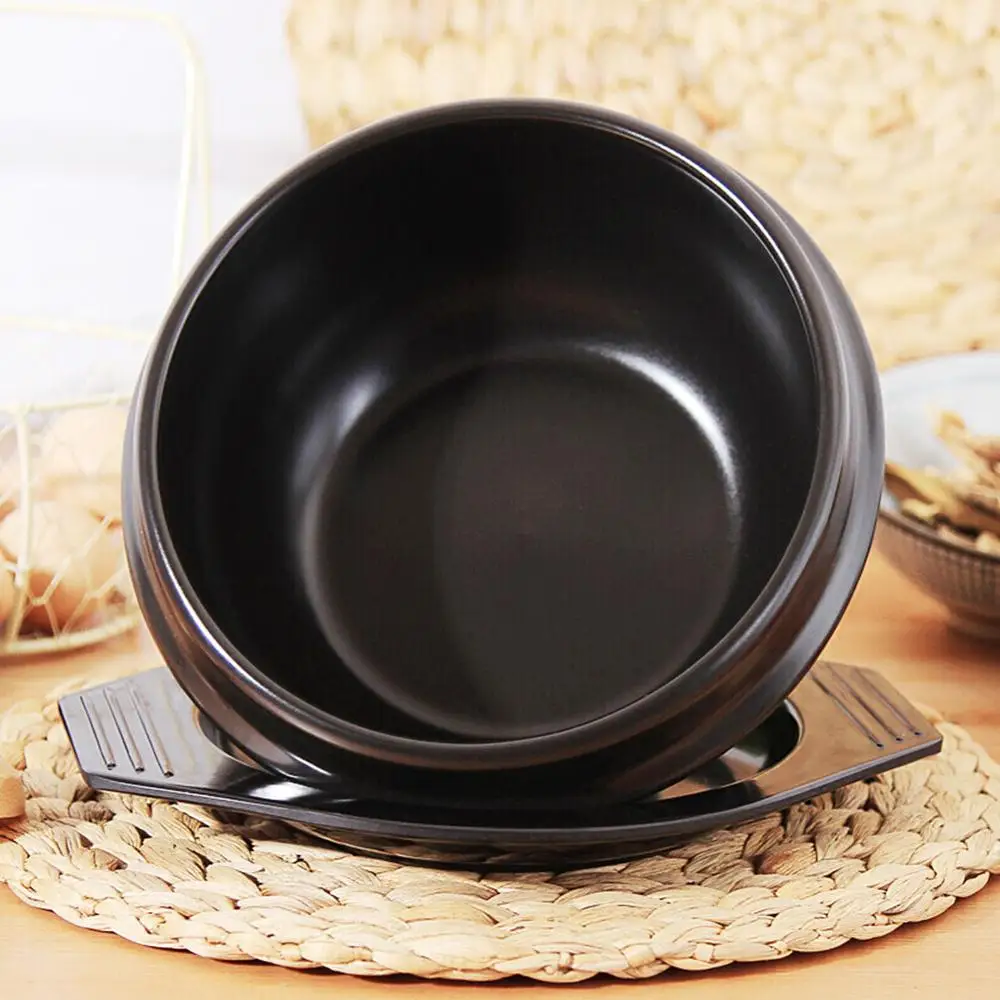 Корейская керамическая миска Dolsot для супа Bibimbap и других продуктов с