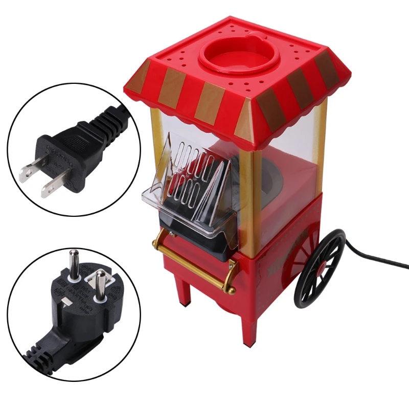 Винтажный Электрический попкорн 110 В 220 полезный для дома вечерние