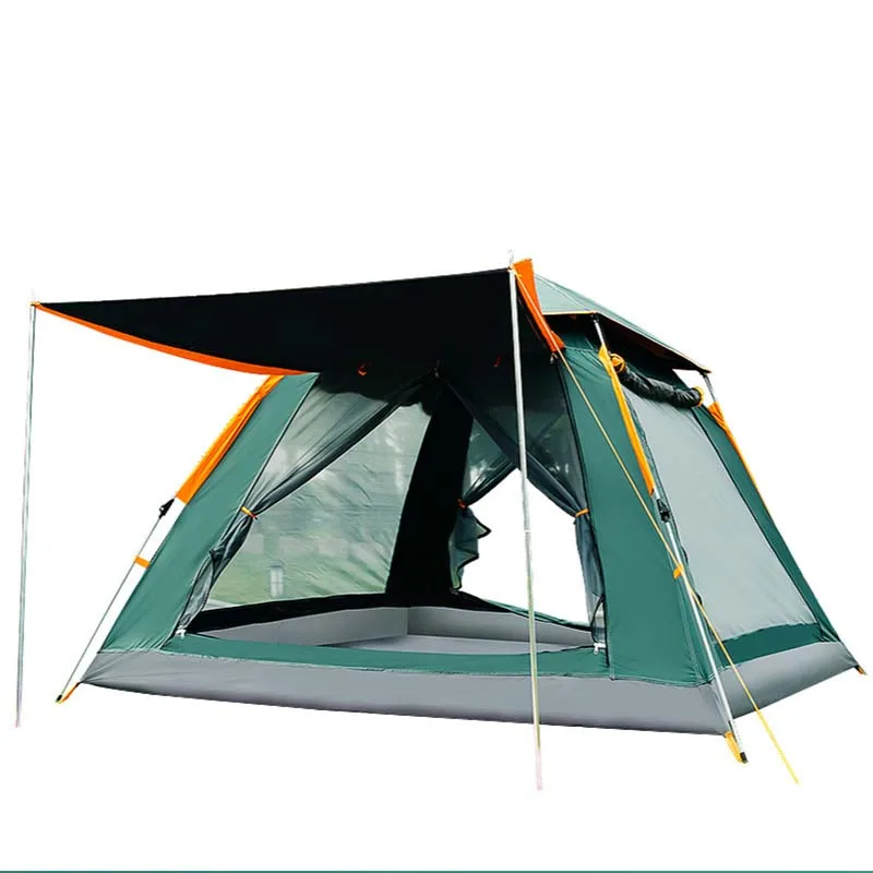 Большая вместительная Пляжная палатка на 4-5 человек полностью автоматическая
