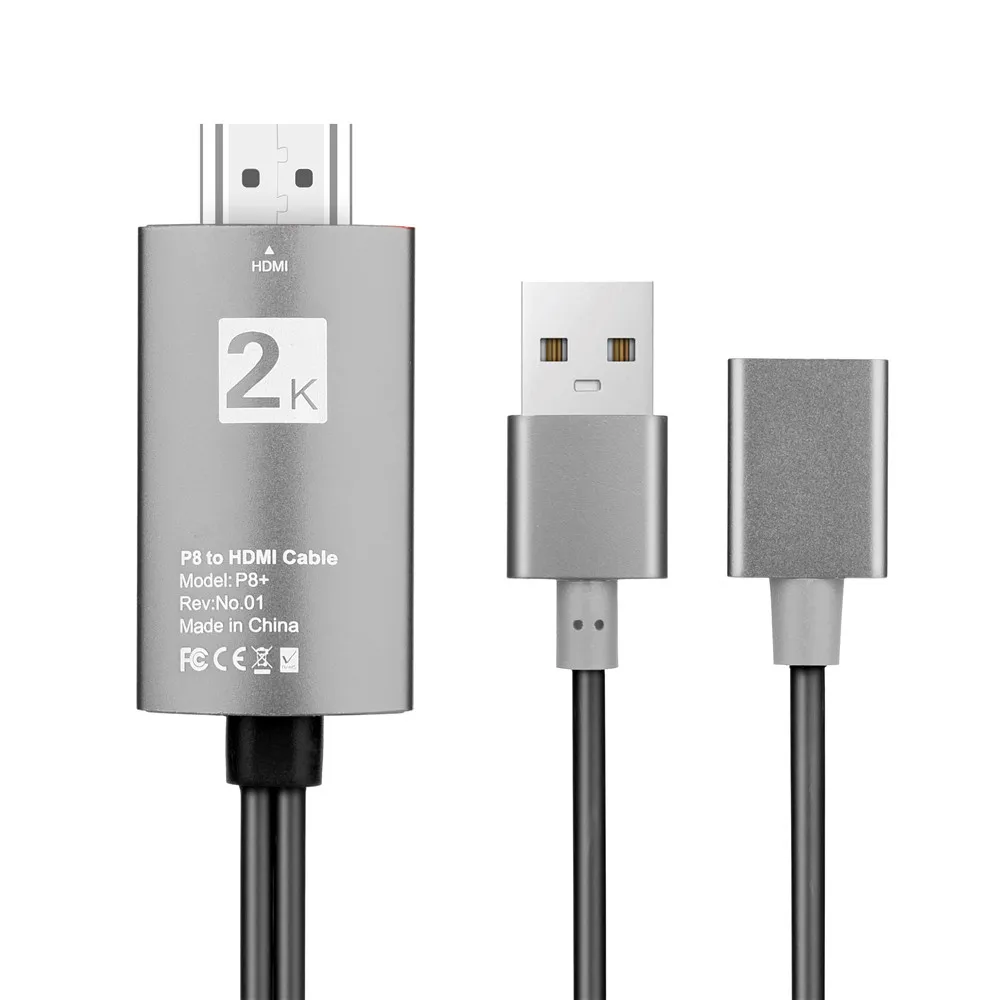 EPULA 3 в 1 USB к HDMI кабель usb type C Lightning w/зарядный для iphone ipad samsung проектора| |