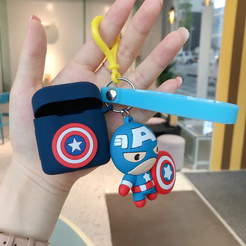 Чехол с Бэтменом человеком-пауком из мультфильма для huawei Honor FlyPods, беспроводные bluetooth-наушники с защитой от потери, силиконовая коробка FreeBuds2Pro