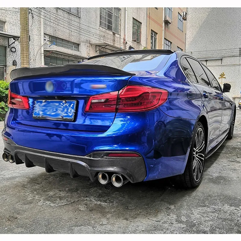 

Задний спойлер Неокрашенный из АБС-пластика для BMW 5 серии G30 2018-2020, крышка крышки багажника, Стайлинг автомобиля
