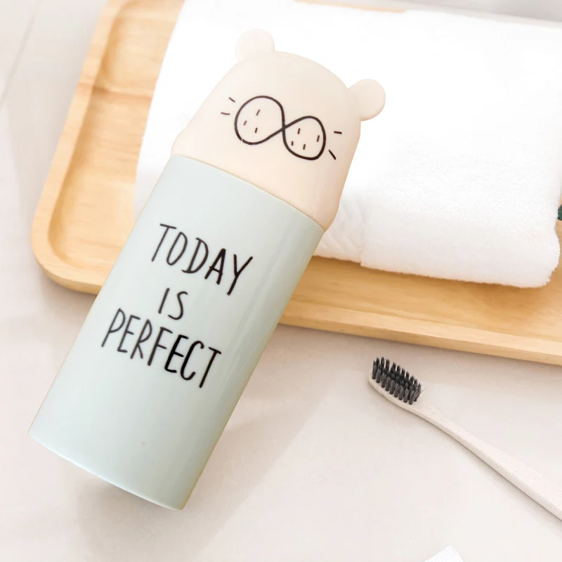 1 шт. портативный дорожный контейнер для зубной щётки и пасты|Коробки ящики