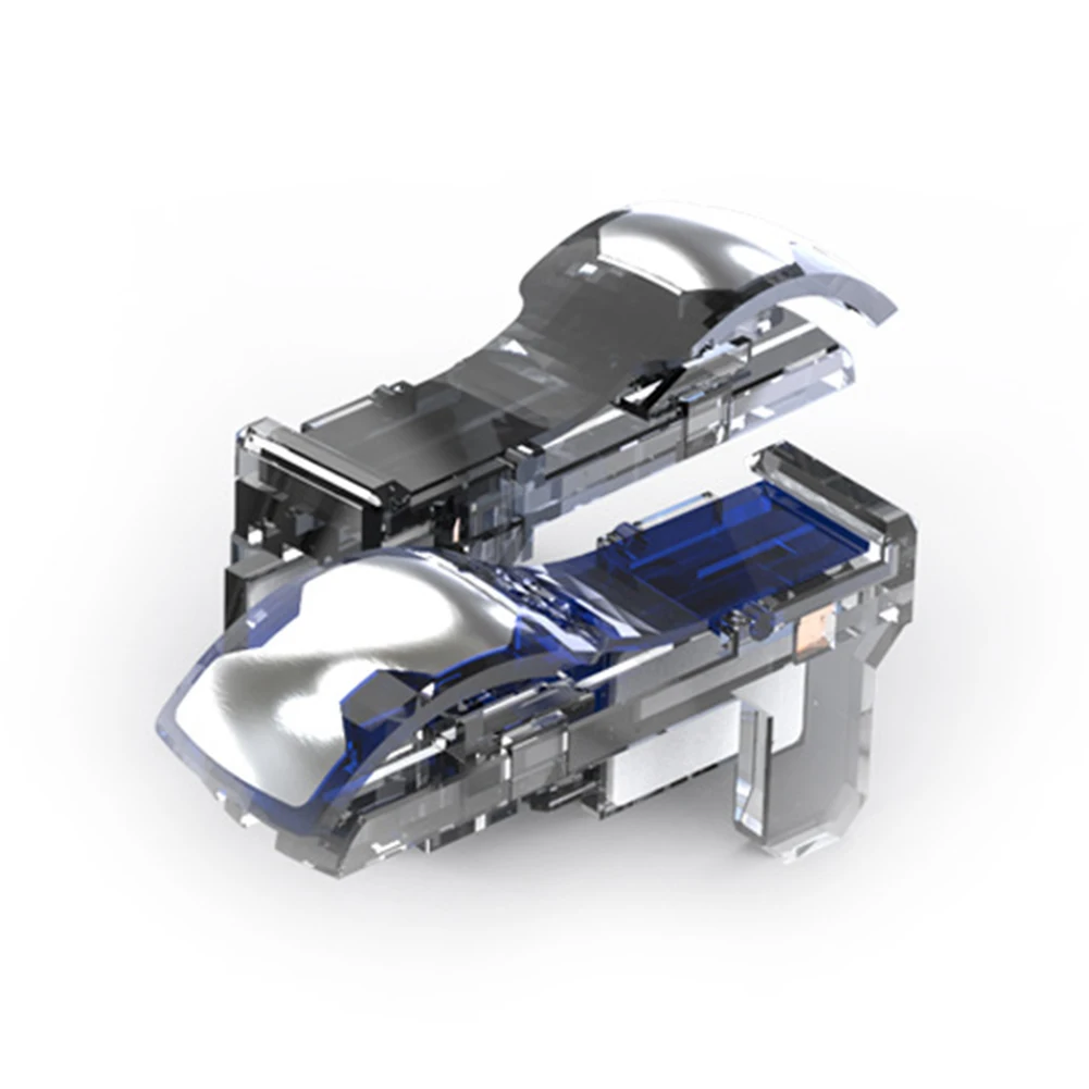 1 пара умный телефон прозрачный вспомогательный ключ прицела Кнопка огня игровой