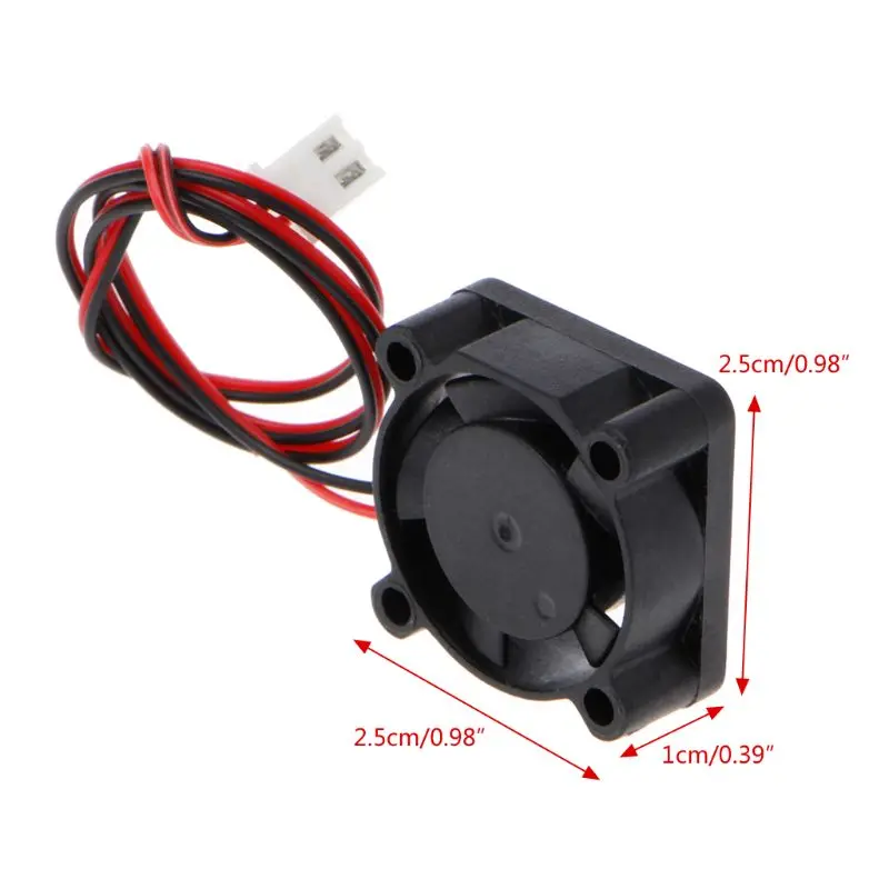

DC 24V Brushless Cooling Fan 25mm 25x25x10mm 2510 Cooler Heatsink 2510 Radiator R2JB