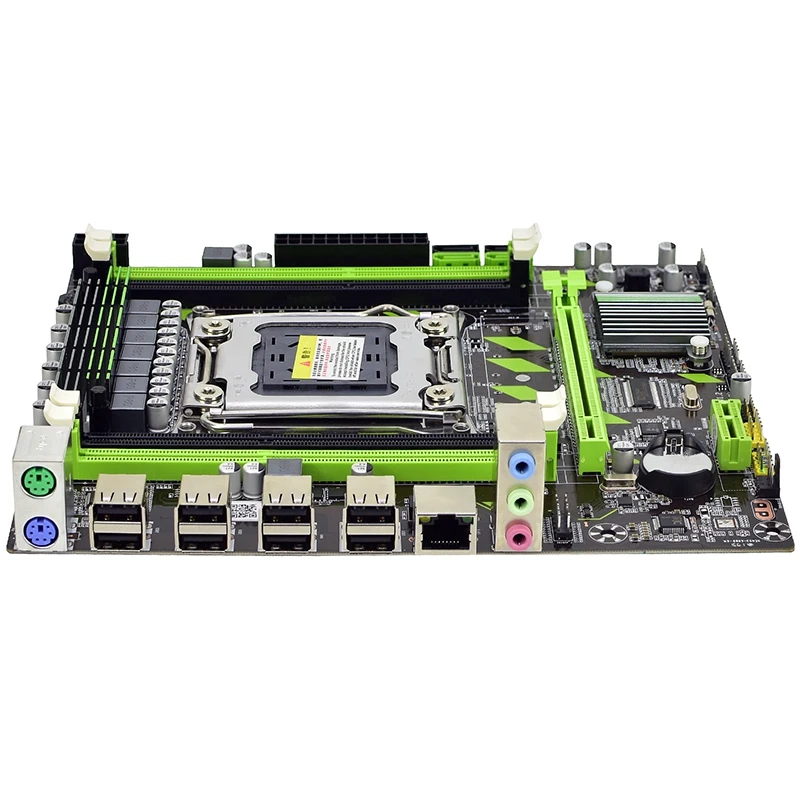 

X79 Motherboard X79G LGA 2011 DDR3 Supports 4X16G M-ATX SATA III Motherboard for LGA 2011 Xeon Processor