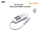 Беспроводной Wi-Fi контроллер с поддержкой Bluetooth, 5 в постоянного тока, 12 В, 24 В, инфракрасный радиочастотный светодиодный контроллер RGBRGBW для Пиксельной светодиодной ленты 5050 WS2811 WS2812B