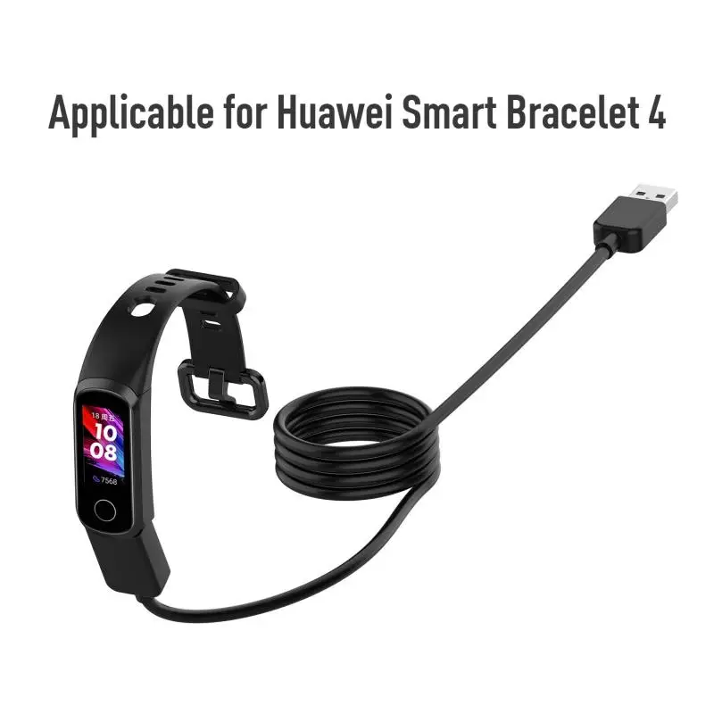 

High Quality Watch Charger Cable For Huawei Smart Bracelet 4/Glory Bracelet 5i 1m USB Charger Extension Cable For Huawe Glory