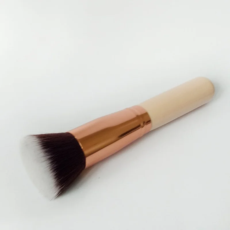 

Одиночная Кисть для макияжа Bb, кисть для основы под макияж, плоская кисть для рассыпчатой пудры, портативные аксессуары для красоты