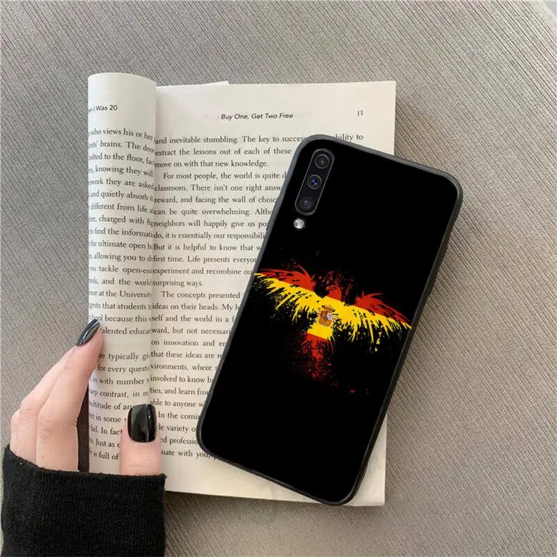 

Spain Coat of Arms Flag Phone Case For Samsung galaxy S 9 10 20 A 10 21 30 31 40 50 51 71 s note 20 j 4 2018 plus