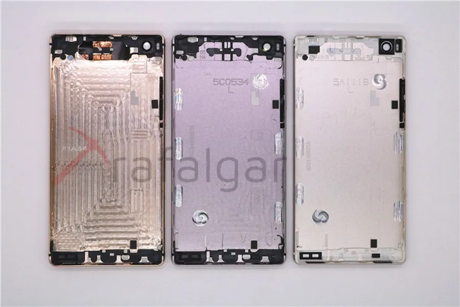 Чехол на заднюю панель для huawei P8, чехол на заднюю дверь, чехол на шасси, GRA-L09 для huawei P8, запасная крышка на батарею+ Замена sim-лотка