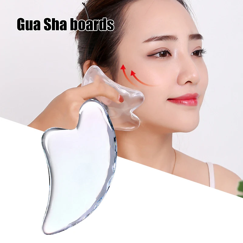 

Гуа-Ша массаж инструменты для ухода за кожей лица ролик массажер для женщин, соскальзывание массажа, прекрасный подарок на день матери Анти...