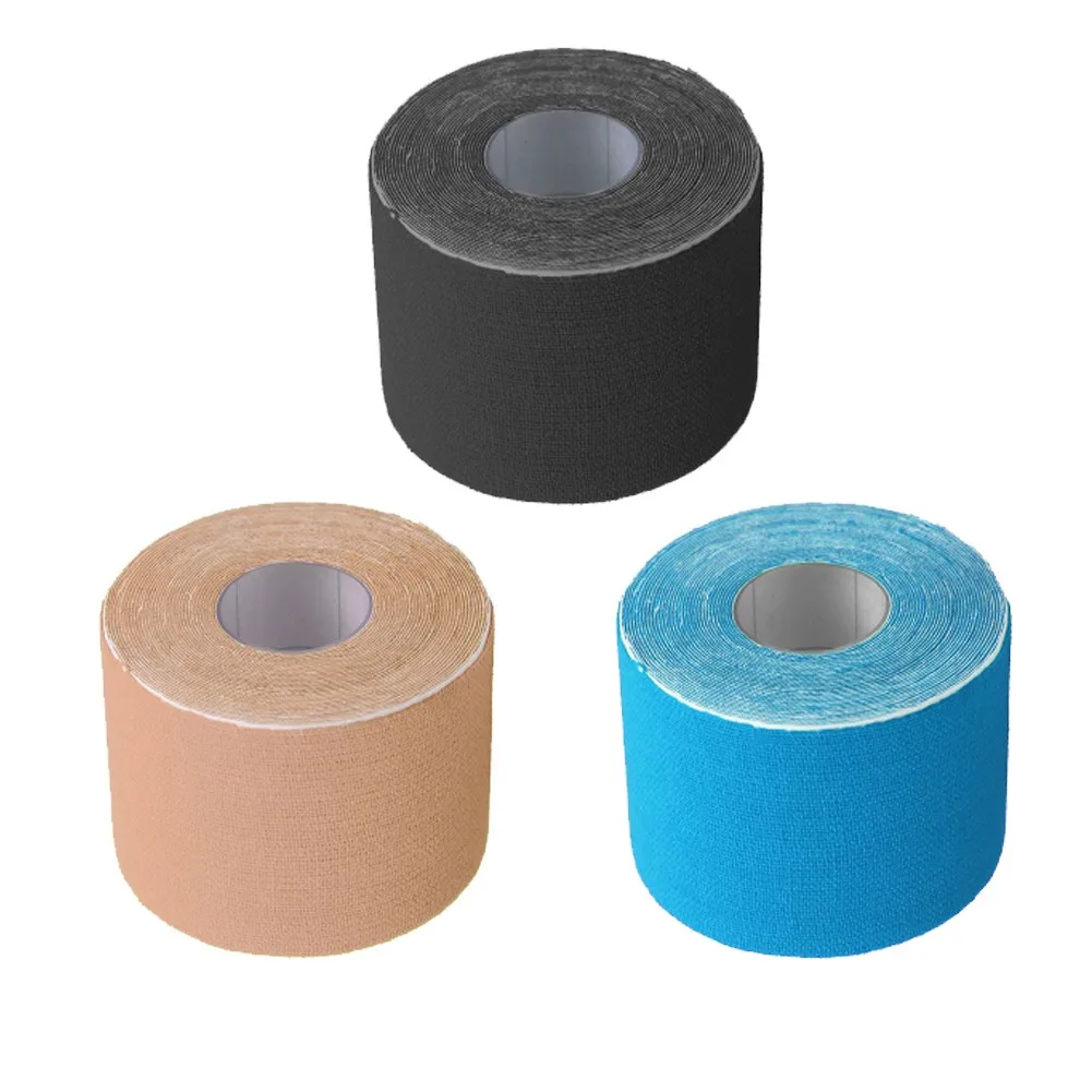

1 Roll Muscle Stickers 5cmx5m Kinesiology Tape Waterproof Muscle Injury Strain Support Sports Waterproof Sports Muscle Tape