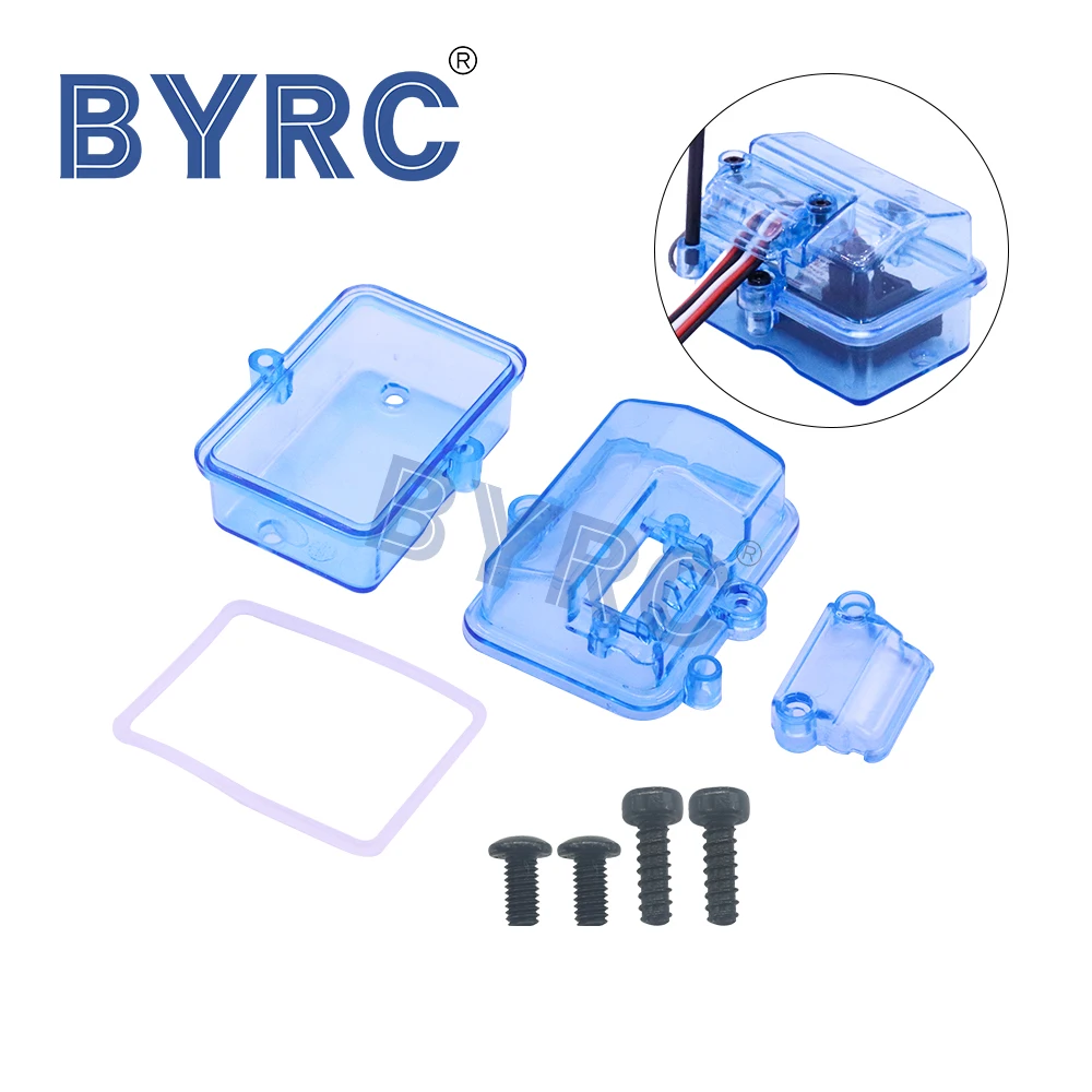 Горячая синяя пластиковая Водонепроницаемая приемная коробка для Huanqi727 / Slash RC