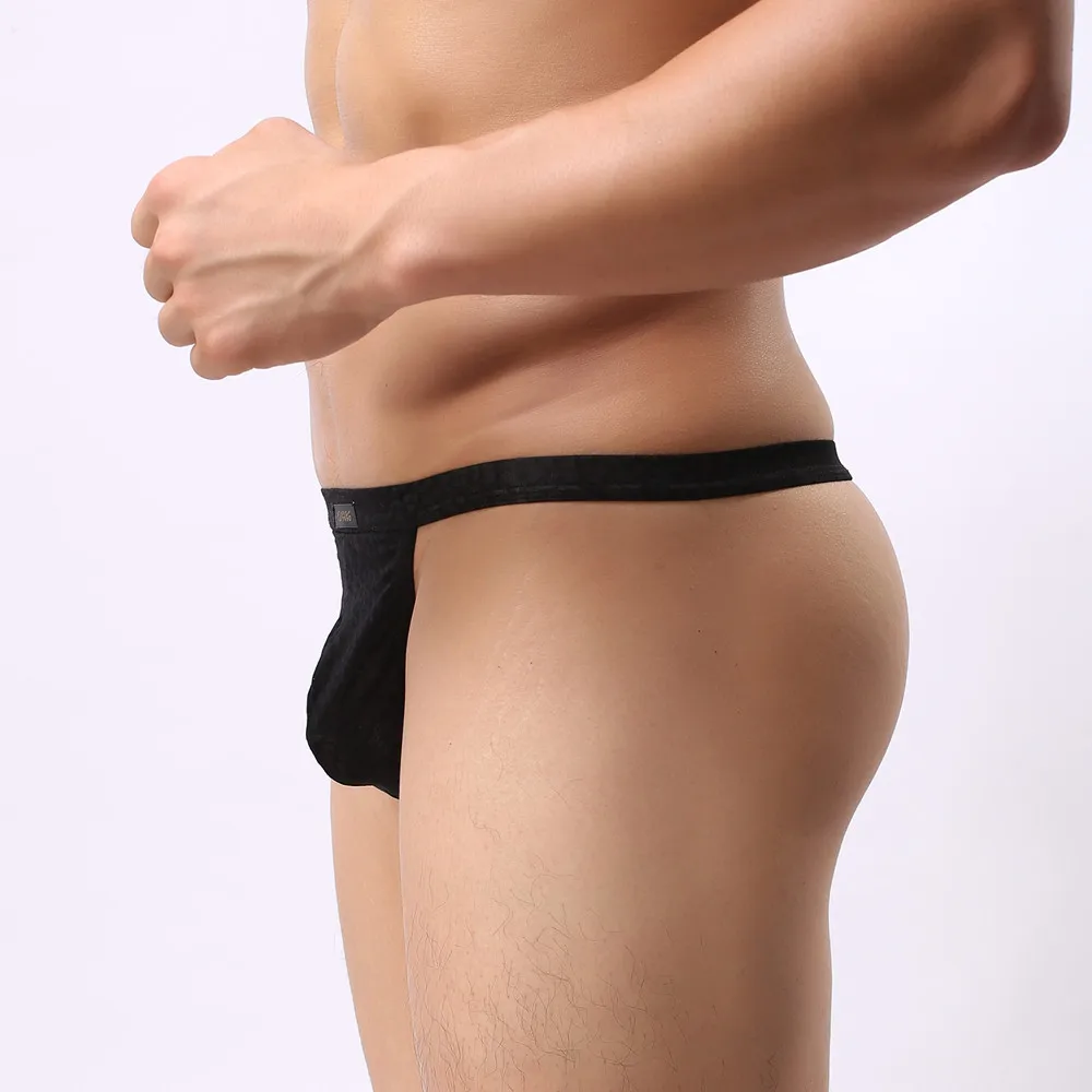 2020 New Arrival Men's Thongs G Strings Sexy Men Underwear Thong Breathable Underpants Man Bikini Briefs Jockstrap slip homme |
