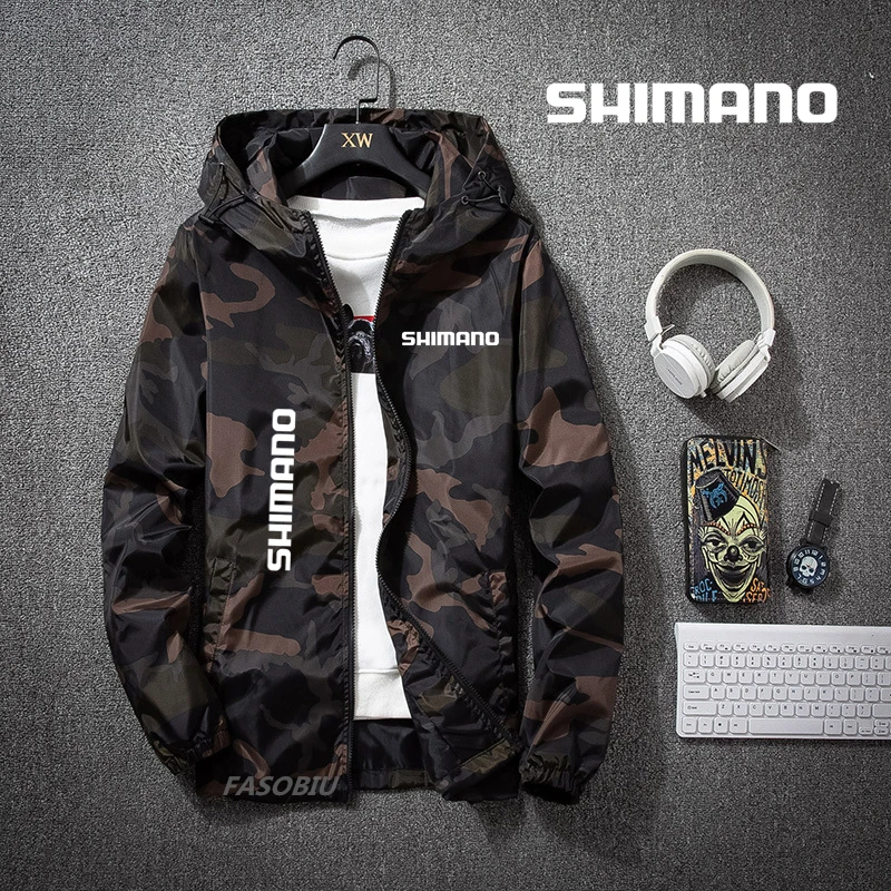 

New Fishing Jacket Thin Men Breathable Fishing Shirt Quick Dry Coat Camouflage Clothing Spring Autumn Fishing Clothes Outdoor