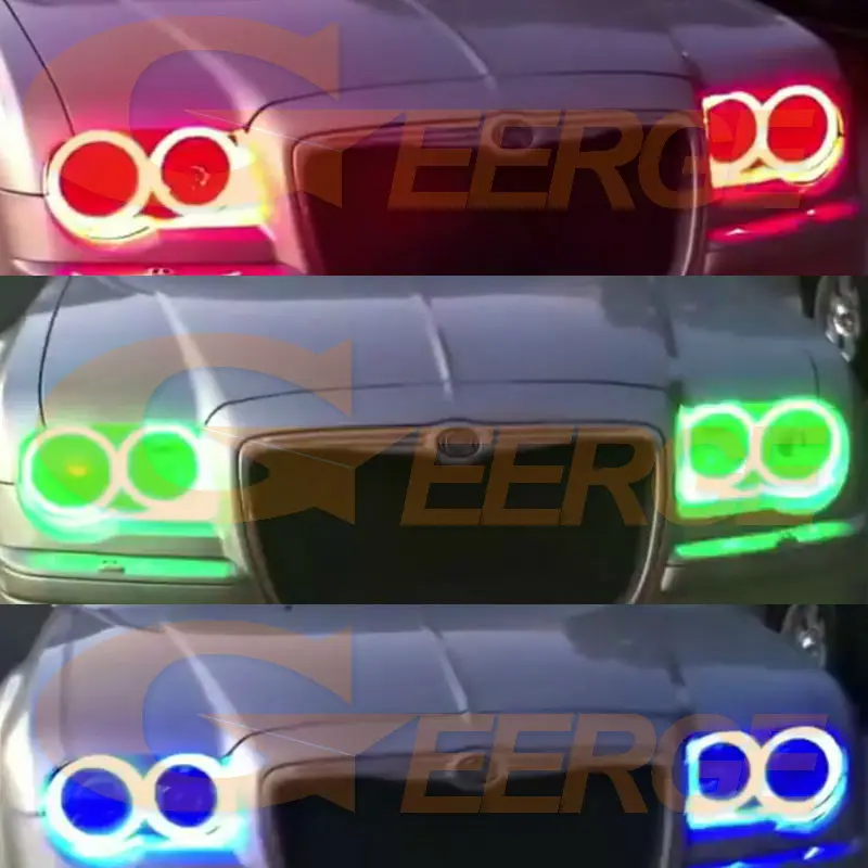 Для Chrysler 300C 2004 2005 2007 2008 2009 2010 RF remote Bluetooth APP многоцветный ультра яркий RGB комплект