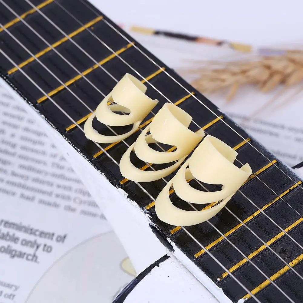 

Набор гитарных ногтей трех размеров, кольца для гитары, Струнные инструменты для гитары, аксессуары для защиты пальцев