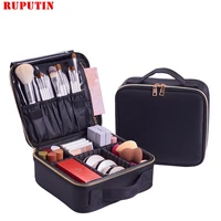 women fashion cosmetic bags travel makeup organizer professional make up box cosmetics pouch bags beauty case for makeup artist