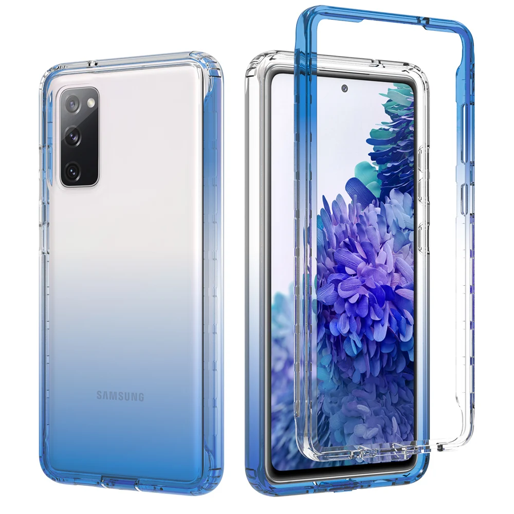 Прозрачный чехол для Samsung Галактики S20 FE вентилятор издание S20FE 5G силиконовый