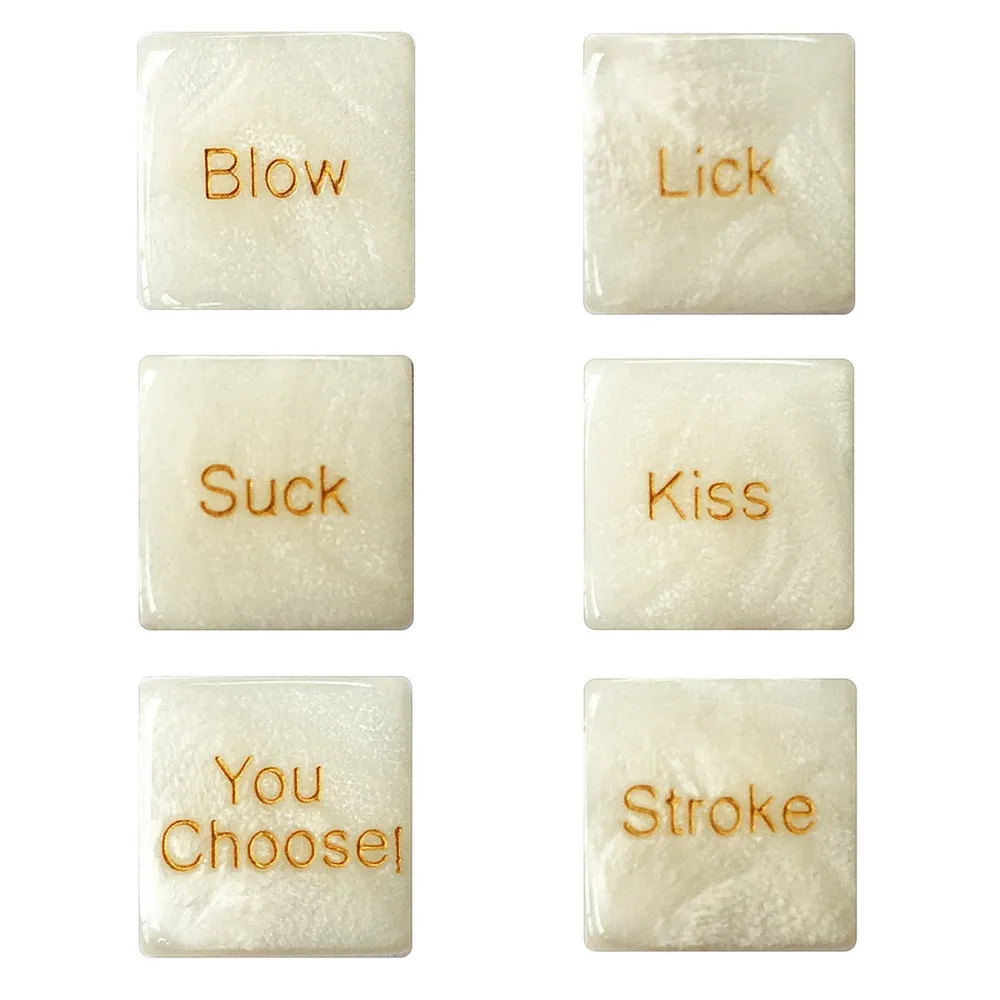 12 Сторон Забавные эротические игральные кости и 6 сторон эротический крэпс секс