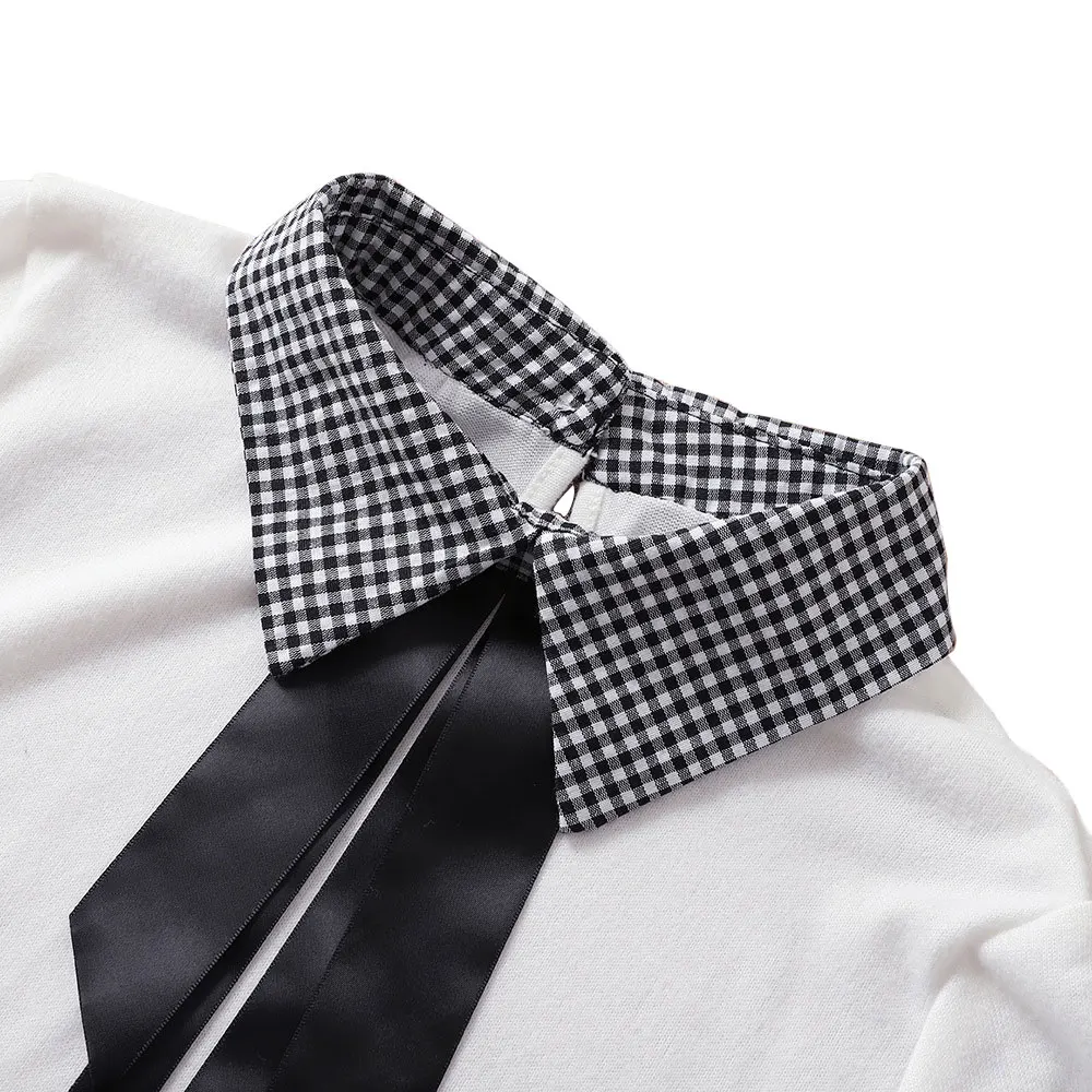 Женская блузка сезон осень-зима офисная одежда Модные женские рубашки с длинными