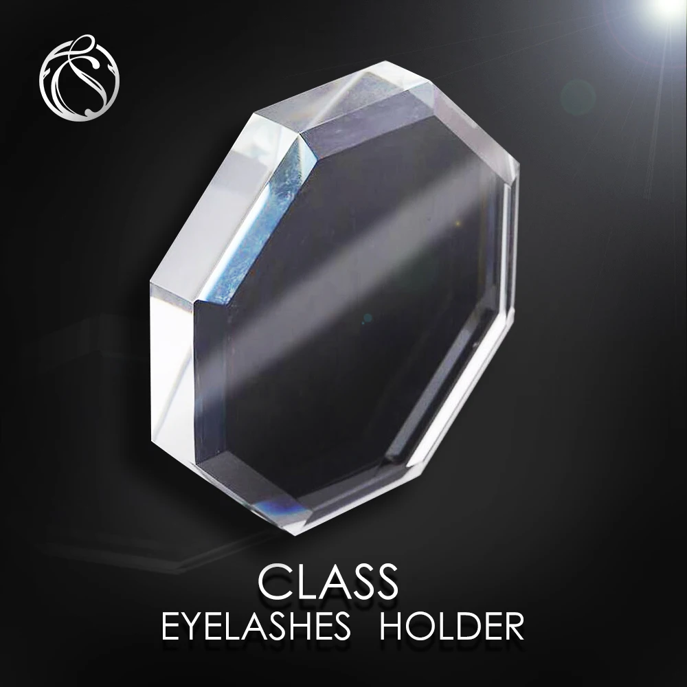 Поддон для наращивания ресниц прозрачный поддон накладных из хрустального