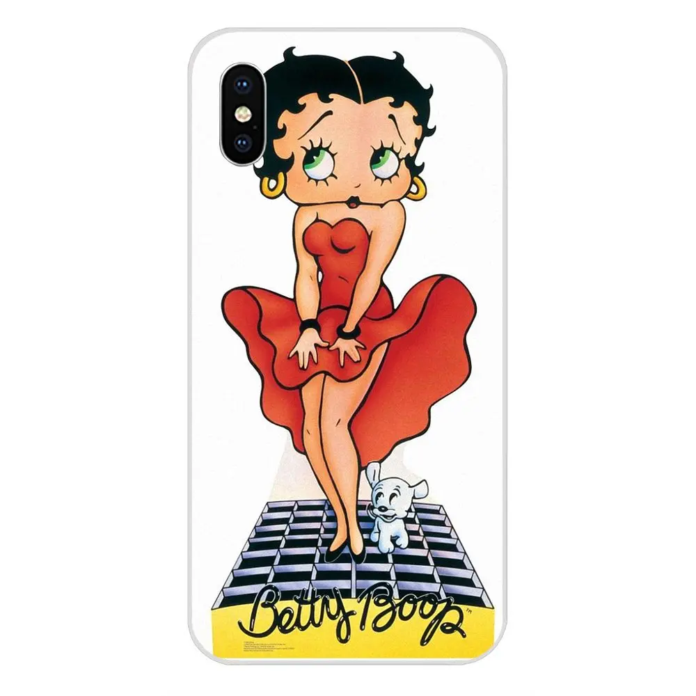 Для Samsung Galaxy Note 5 8 9 S3 S4 S5 S6 S7 S8 S9 S10 5G mini Edge Plus Lite Роскошный чехол для телефона New Betty Boop
