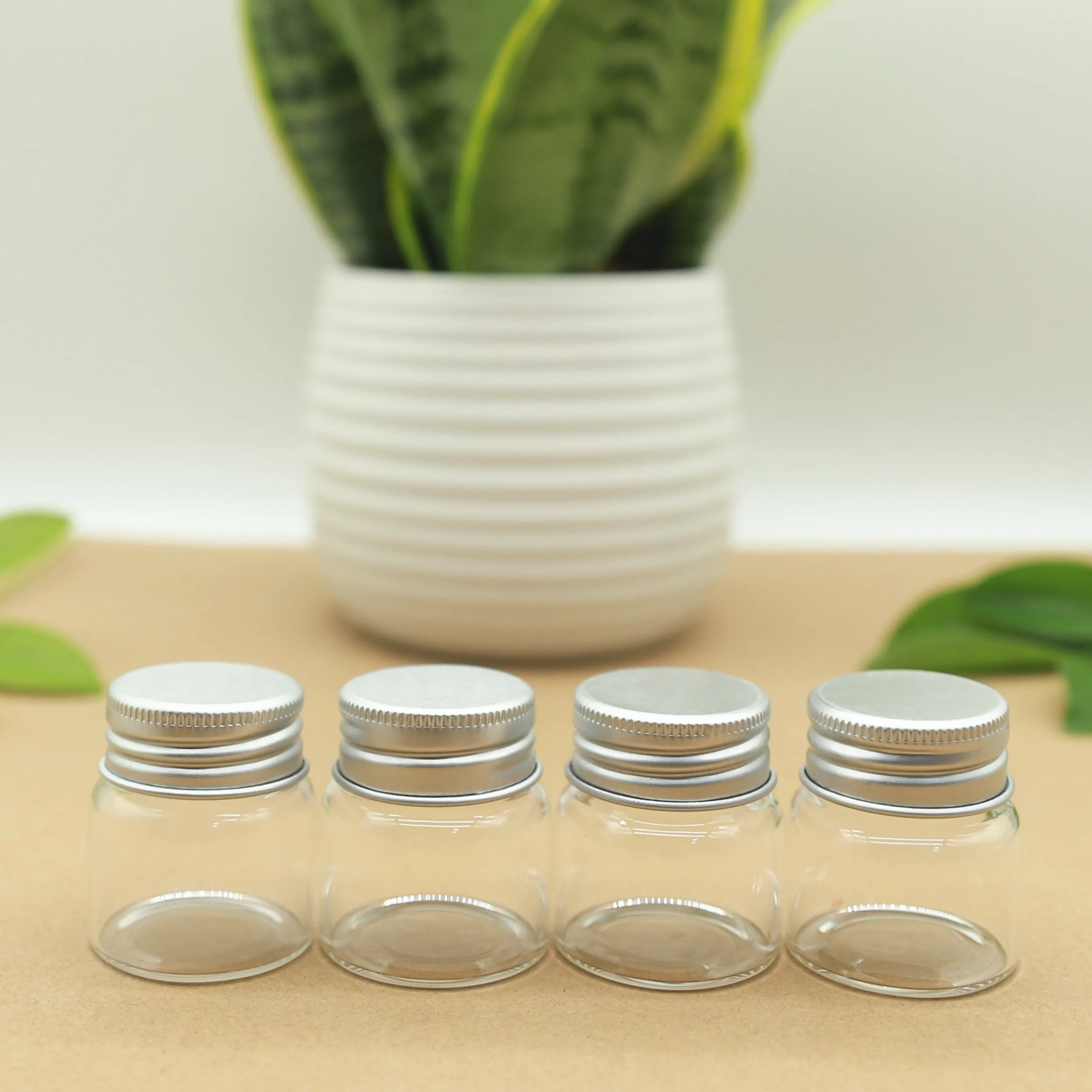 50 шт. 37*40 мм 25 мл маленькие Стекло флакон бутылка Jar Контейнер Diy крошечные баночки