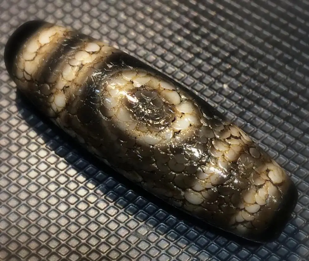 Волшебная Мощность Коллекционная сокровище Тибетский старый жирной Агат полный