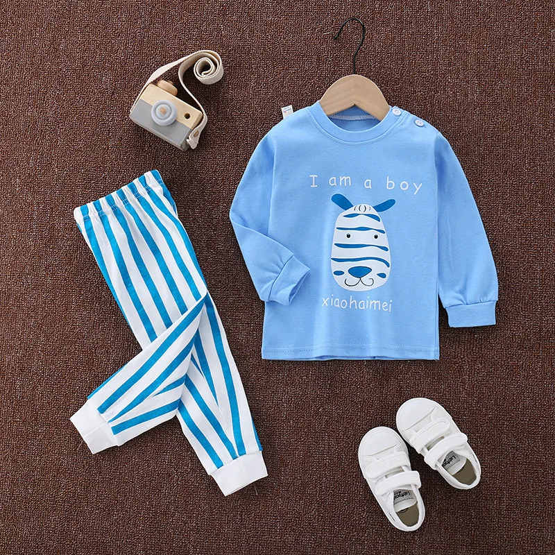 

Kid Pajamas Set Children Sleepwear Cartoon Mickey Cars Anna Spiderman Pyjamas Pijamas Baby Boy Girl Cotton Nightwear Clothes Set