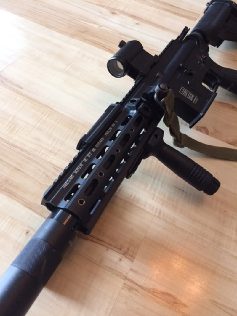 Планка направляющая Gel Ball Blaster SMR G Style 10 5 дюйма 14 для HK416 Slim Freefloat страйкбол