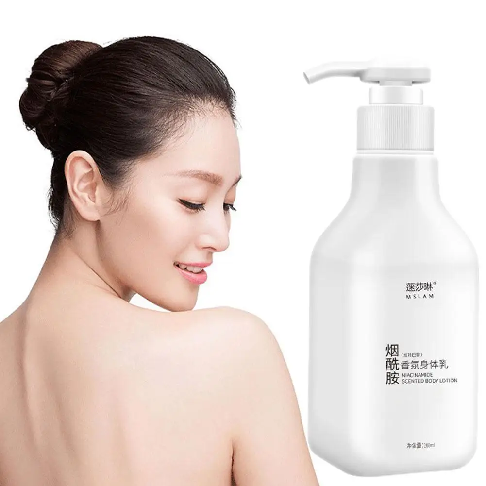

200 мл модные никотинамид Отбеливающая увлажняющая осветляющая ароматический лосьон для тела удаления огрубевшей кожи крем для тела средст...