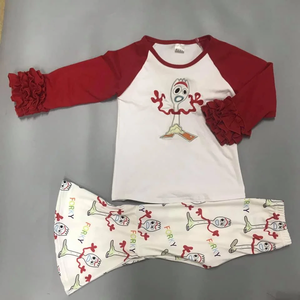 Одежда для новорожденных горчичный пирог ремейк длинные рукава штаны с оборками