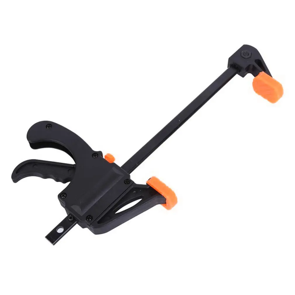 4 inch Wood Working Bar Clamp Quick Ratchet Release Speed Squeeze F-type Clip Manual Spreader Gadget DIY Hand Tool |