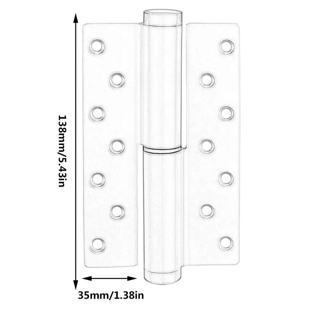 H-тип гидравлические крепления плоские дверные петли из нержавеющей стали