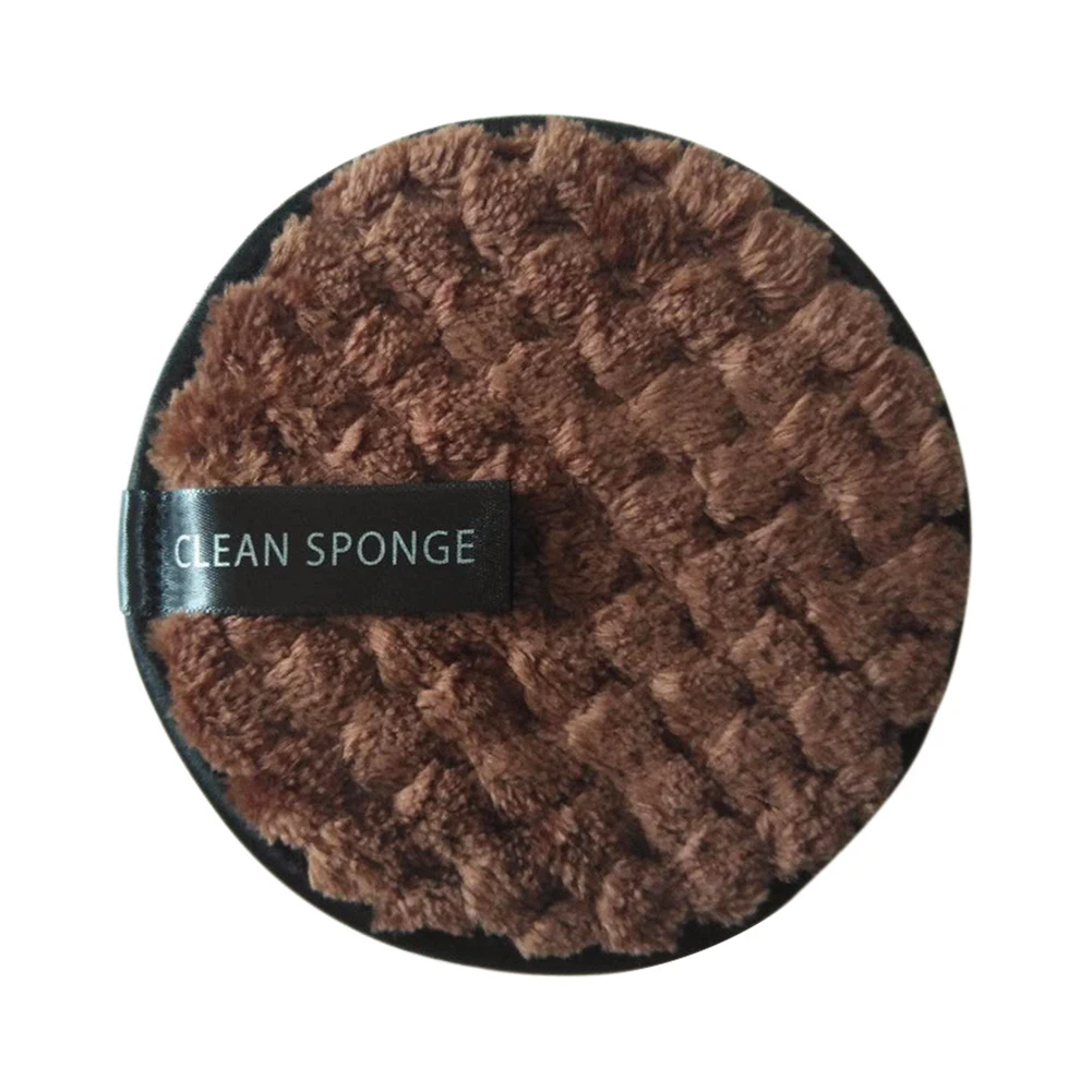 Мягкая двухсторонняя губка для очищения лица косметическое полотенце из хлопка