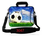 Футбольная сумка для ноутбука, чехол, сумка на плечо, портфель для ноутбука 13, 14, 15,6, 17 дюймов, Macbook Air, HP, Lenovo, Dell, с верхней ручкой