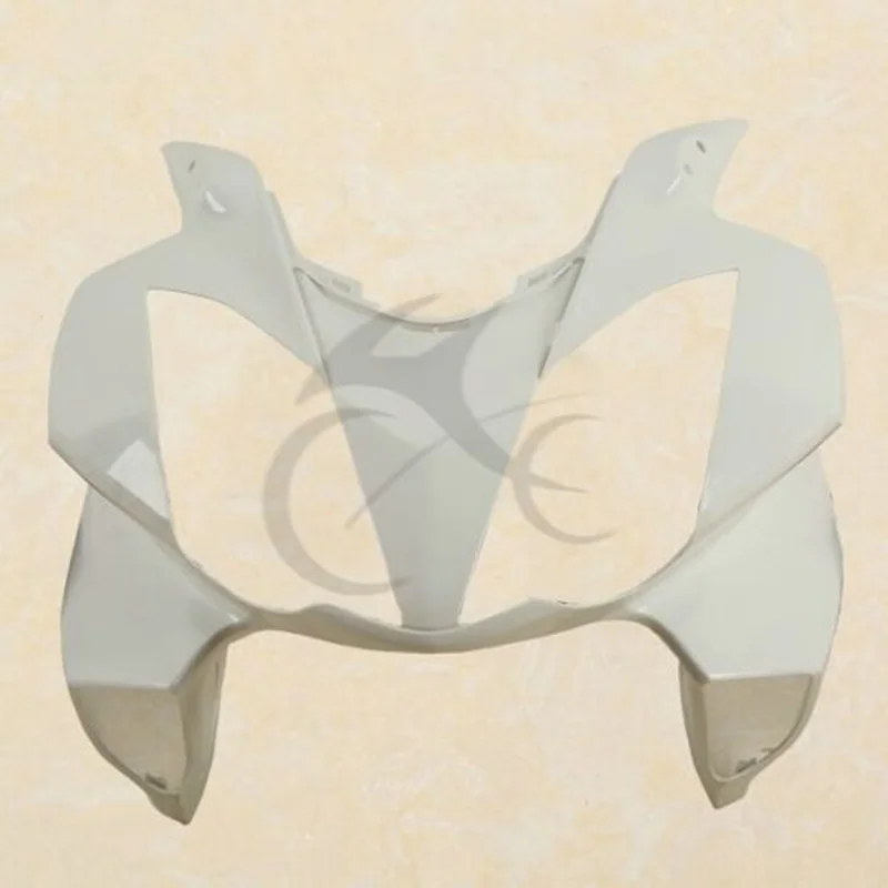 Motorcycle ABS Unpainted White Upper Front Fairing Cowl Nose For HONDA VFR800 VFR 800 02-12 11 10 09 08 07 06 | Автомобили и
