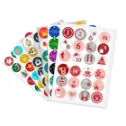 Рождественский цифровой обратный отсчет, рождественский подарок, Упаковочная Сумка, фотоальбом